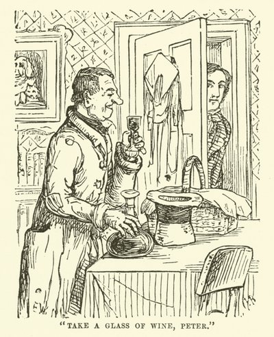Illustration pour Petit M. Bouncer et son ami Verdant Green - Cuthbert Bradley