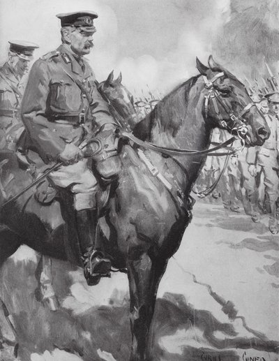 Lord Kitchener Inspectant une Partie de 