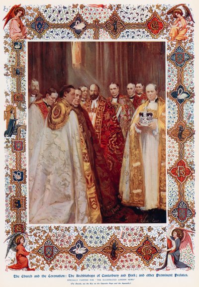 Les archevêques de Canterbury et d
