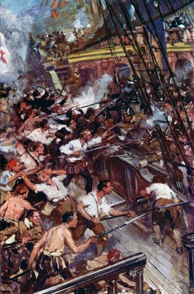 Illustration pour Westward Ho! - Cyrus Cuneo