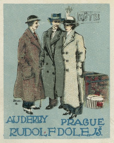 Au Derby Rudolf Dole modes, Prague - Czech School