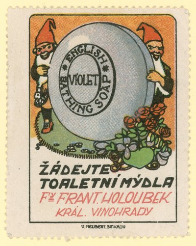 Savon de bain anglais Violet Frantisek Holoubek - Czech School