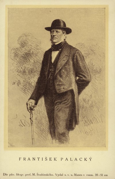 František Palacký (1798-1876), historien et politicien tchèque - Czech School