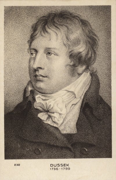 Jan Ladislav Dussek, compositeur et pianiste tchèque (1760-1812) - Czech School