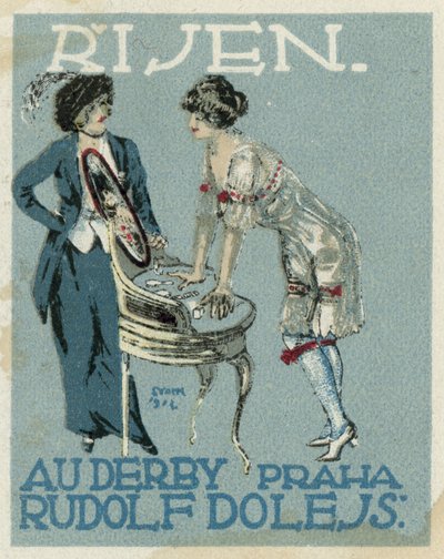 Octobre. Au Derby Rudolf Dole modes, Prague - Czech School