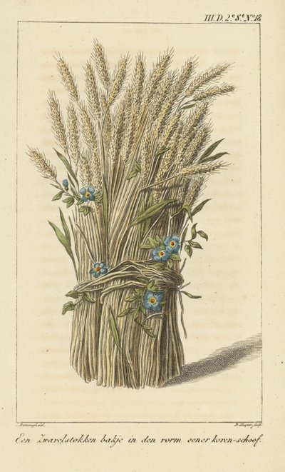 Bol en forme de gerbe de maïs - D. Sluyter