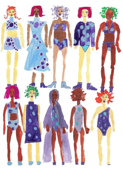 Vêtements de plage - Daisy de Villeneuve