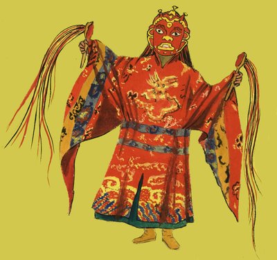Costume de théâtre japonais - Dan Escott
