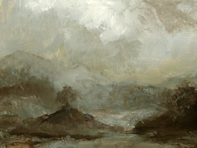 Un chêne sur une colline - Dan Hobday