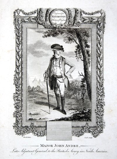 Major John Andre, ancien adjudant général de l