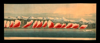 Falaises cramoisies, 1819 - Daniel Havell