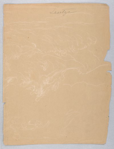 Dessin, Nuages, vers 1840 - Daniel Huntington