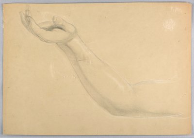 Dessin, étude pour le double de "C", 1850 - Daniel Huntington