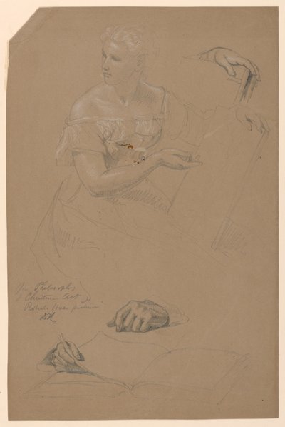 Dessin, étude pour la "Philosophie de l