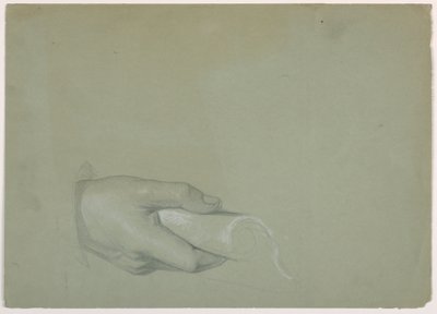 Dessin, étude pour "Tribute Money", 1852 - Daniel Huntington
