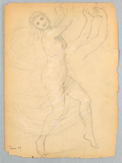Dessin, étude pour l