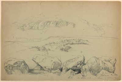 Devant le mont Chocorua, New Hampshire - Daniel Huntington