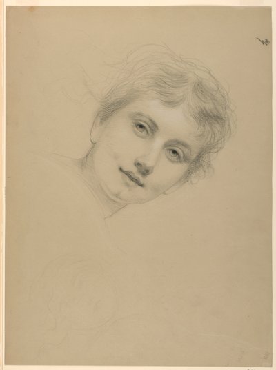 Esquisse pour une bacchante - Daniel Huntington