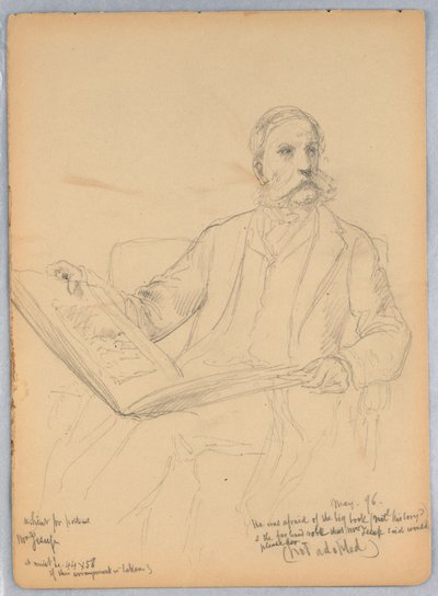Étude pour un portrait de M. Morris K. Jesup, Esq. - Daniel Huntington