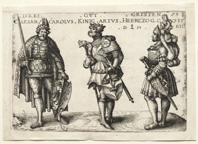 Trois chrétiens dignes - Daniel I Hopfer