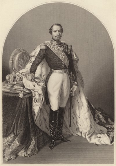 Louis-Napoleon Bonaparte (engraving) - Daniel John. Pound