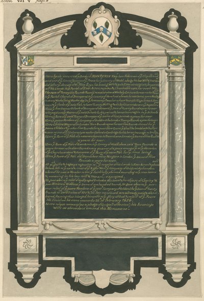 Mémorial de John Peryn de l