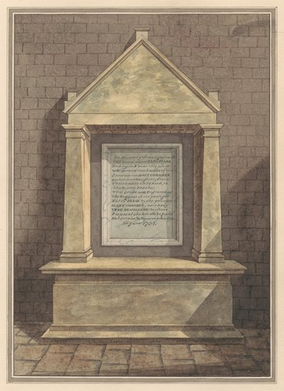 Mémorial à deux cousines nommées Elizabeth Isaak de l
