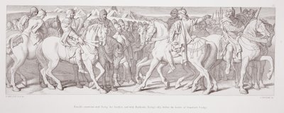 Entrevue de Harold avec Tostig, son frère, et avec Hardrada, l