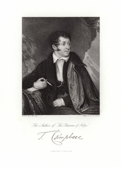 Thomas Campbell - Daniel Maclise