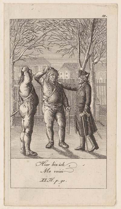 Planche 10 pour « Anecdotes et traits de caractère de Frédéric II, roi de Prusse » - Daniel Nikolaus Chodowiecki