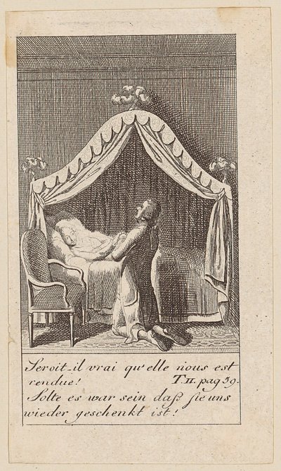 Planche 7 pour « Karoline von Lichtfield » - Daniel Nikolaus Chodowiecki