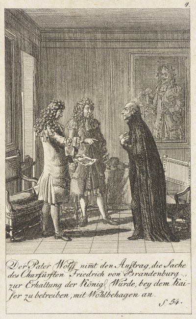 Planche 4 pour «Histoire du Brandebourg pour 1793» - Daniel Nikolaus Chodowiecki