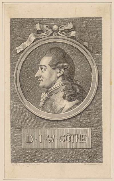 Portrait de Johann Wolfgang Goethe - Daniel Nikolaus Chodowiecki