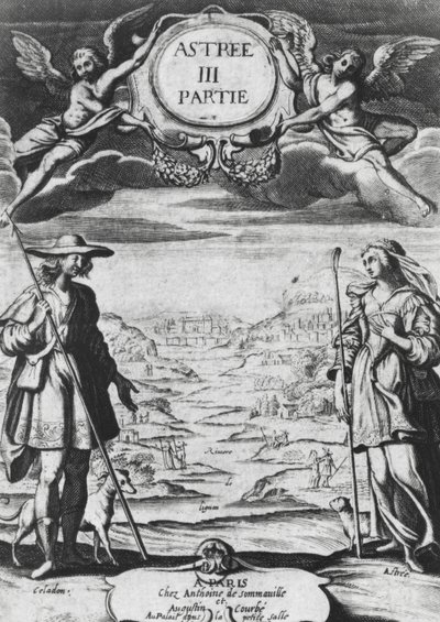 Astrée et Céladon, illustration de 