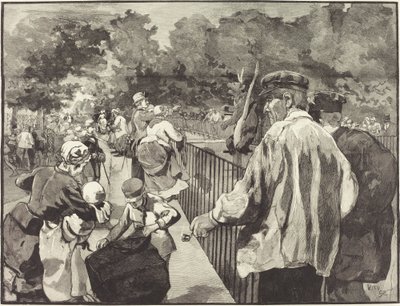 Au Jardin des Plantes, 1889 - Daniel Urrabieta Vierge
