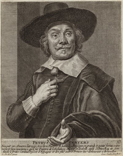 Portrait de Pieter Snayers - Daniel van Heil