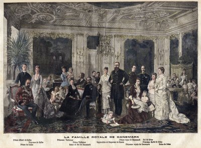 La famille royale du Danemark - Danish School