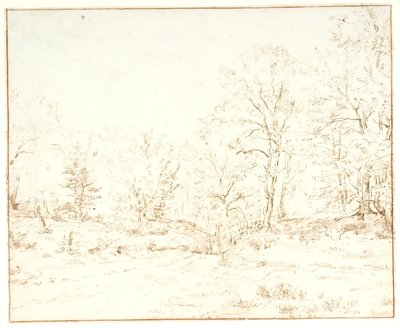 Un chemin forestier - Dankvart Dreyer