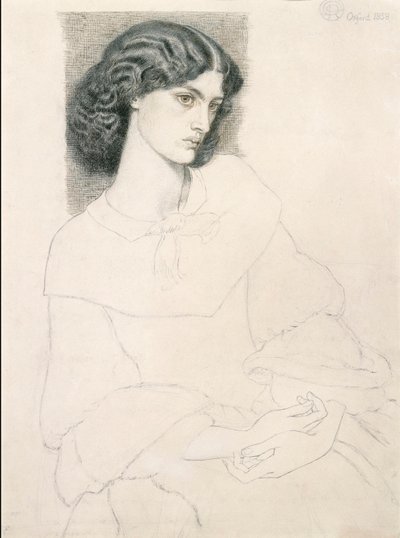 Jane Burden (1840-1914) - Dante Gabriel Rossetti