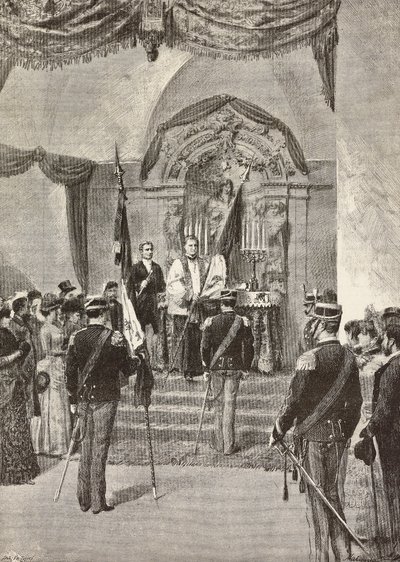 Bénédiction des drapeaux de l
