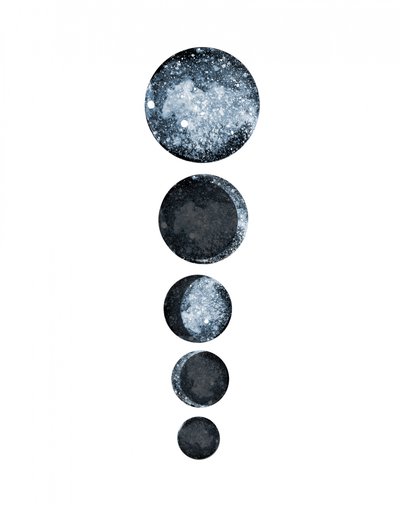 Les phases de la Lune bleue - Danushka Abeygoda