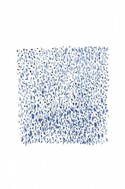 Motif moucheté indigo - Danushka Abeygoda