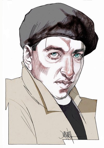 Giacomo Antonini, 2022 (dessin numérique au crayon de couleur) - Dariush Radpour