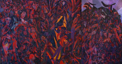 Arbre fendu - Dave Pearson