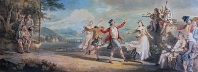 Une Danse des Highlands - David Allan