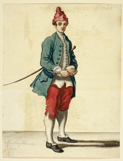 Un personnage sportif - David Allan