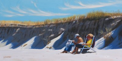Dune Buddies, 2017 (huile sur toile) - David Arsenault