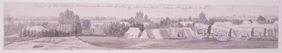 Paysage avec figures et une charrette - David Charles Read