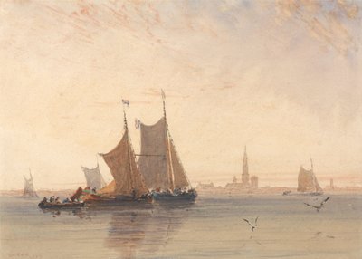 Anvers, le matin - David Cox