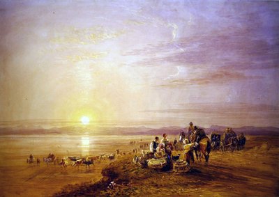 Traversée des sables - David Cox